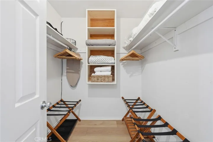 Unit A: closet