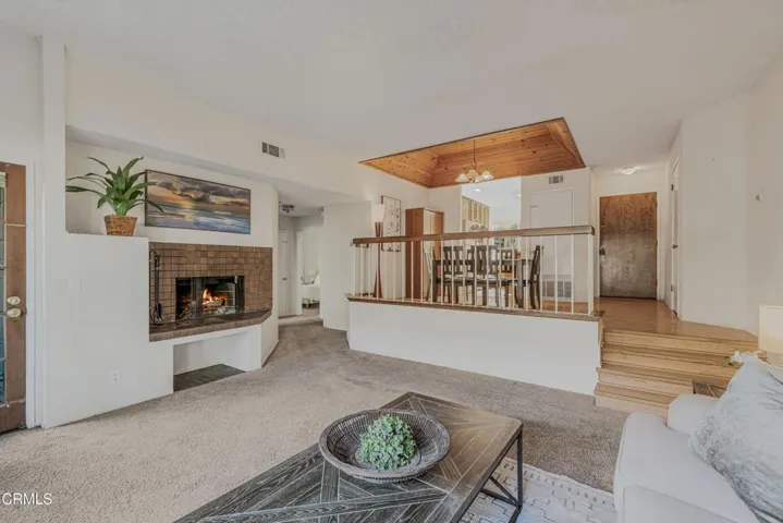 4 Light fireplace
