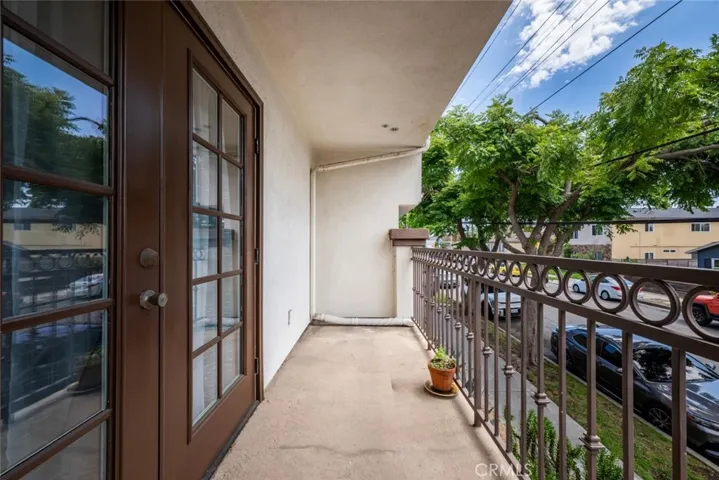 Downstairs patio