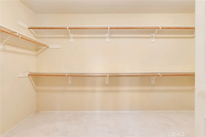 Primary Suite Walkin Closet