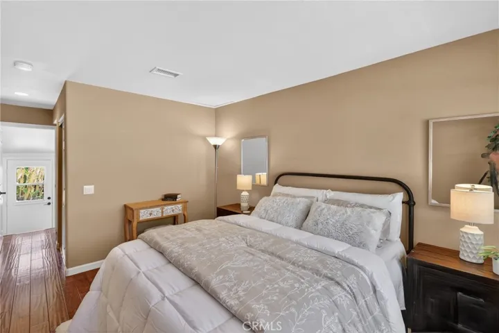 Downstairs primary bedroom (few steps)