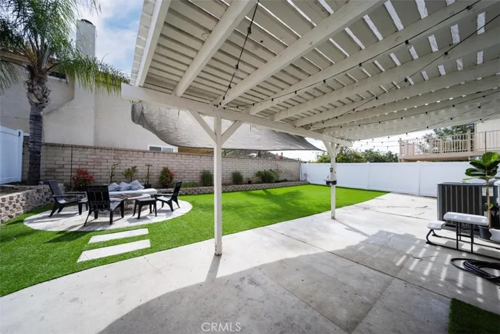 Backyard patio cover