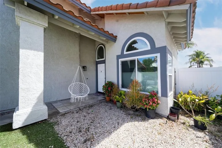 Covered front porch