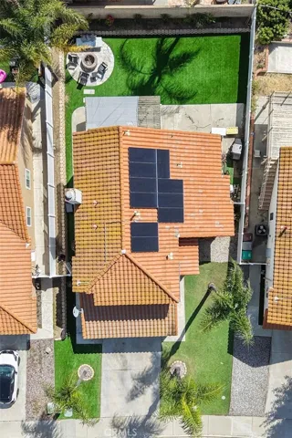 Overhead of house