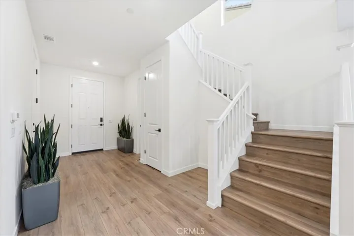Grand Stairway with LVP flooring