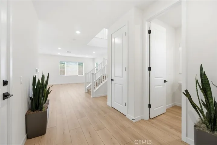 Entry to Home LVP flooring throughout