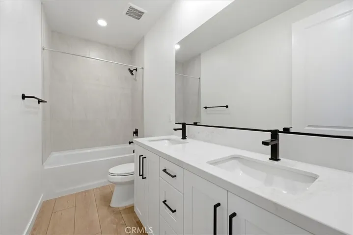 2nd Level Secondary Bathroom Dual Sinks