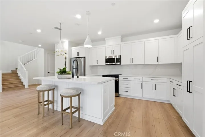 Center Island with Sink and seating