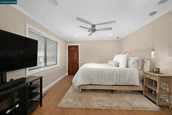 Secondary Expanded bedroom with dressing rm & sitting area