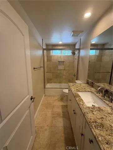 Hallway bathroom