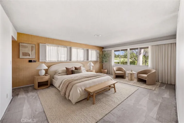 Primary Suite. Photo has been virtually altered.