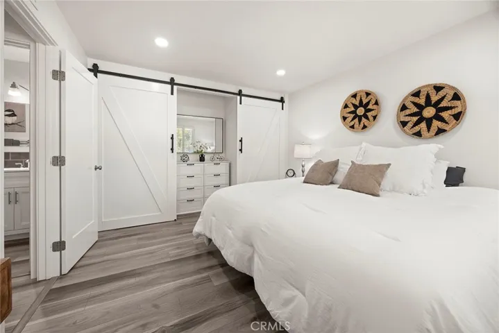 Primary Bedroom with Dual Closets