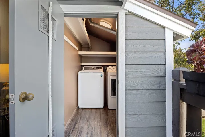 Laundry Room off the Balcony