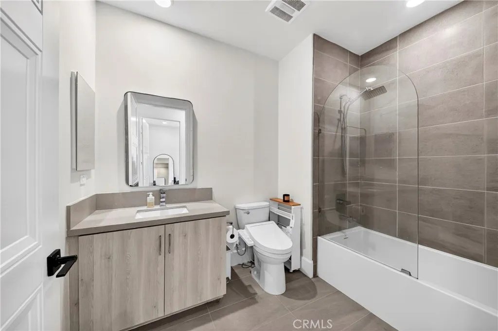 Hallway bathroom