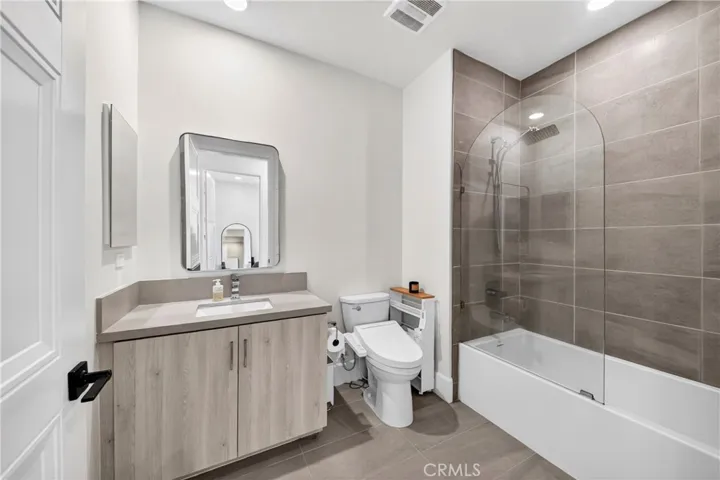 Hallway bathroom