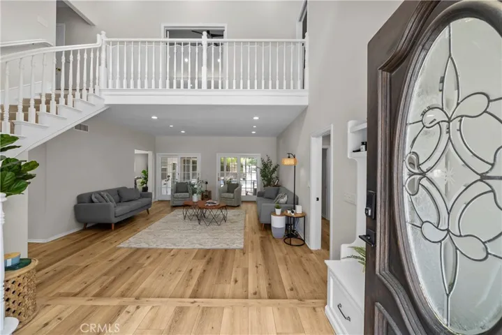Entry into first living room