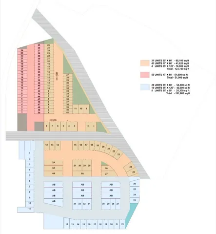 Pink Section for sale includes 2 lots, Additional Parcels available as well