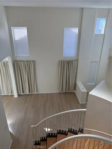 Upstairs to Spiral Stairs