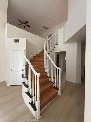 Spiral Stairway to Upstairs