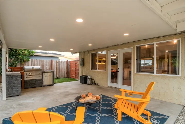 Back patio