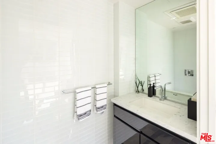 Rooftop bathroom