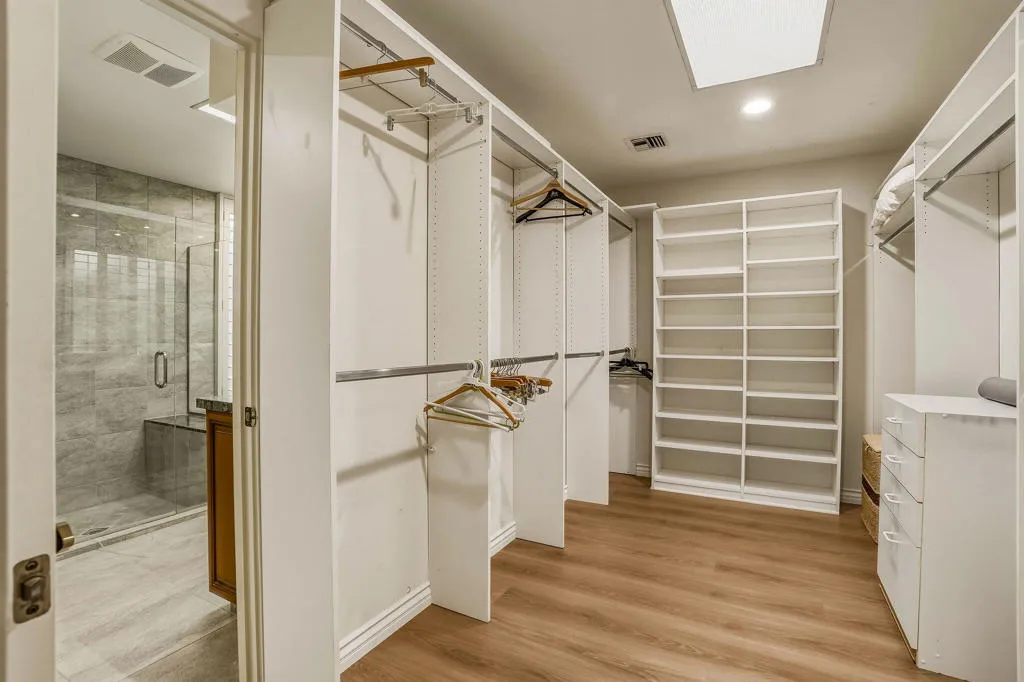 Primary Walk in Closet