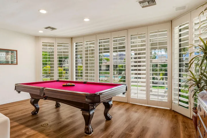 Game Table off Family Room