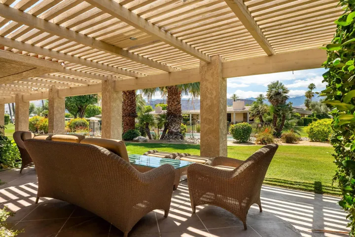 Patio with Mountain Views