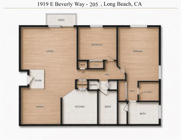 1919 E Beverly 205, Long Beach, California 90802