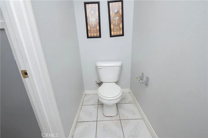 Half bathroom downstairs
