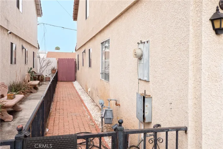 right side of house