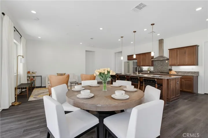 large dining space