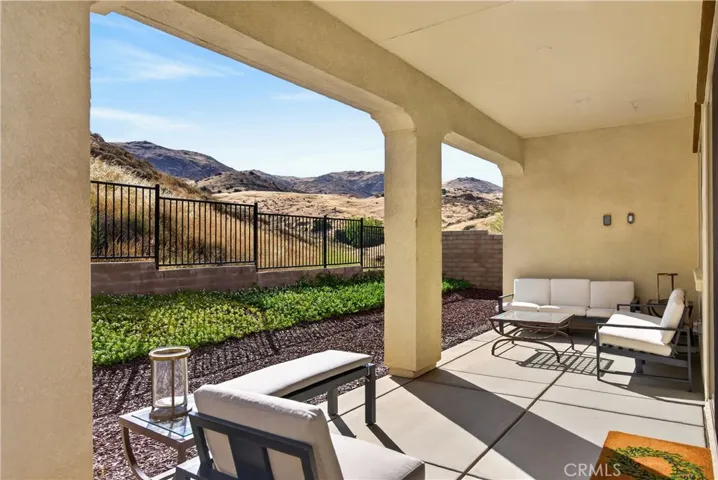 California room equipped for a TV with amazing views