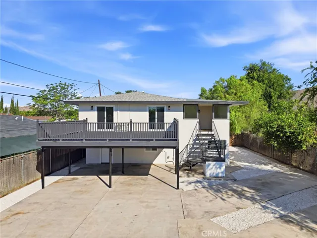 front of Duplex