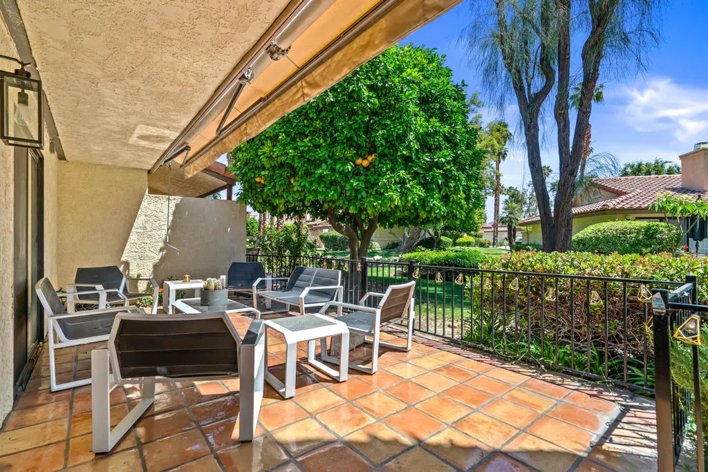 Back patio