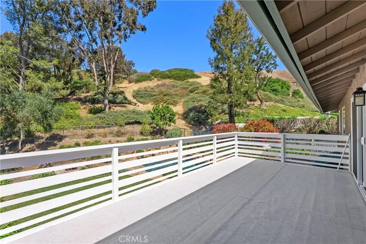 Large, beautiful & private balcony off primary bedroom.
