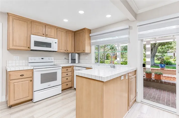 Kitchen to patio