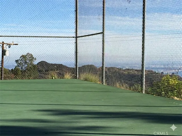 Tennis Court before the fire