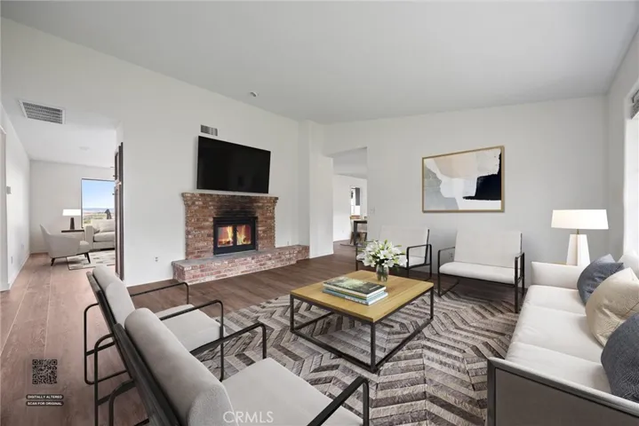 Formal sitting room.  Digitally enhanced