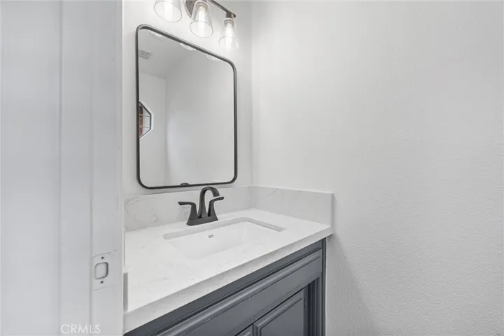 1/2 bath off laundry room