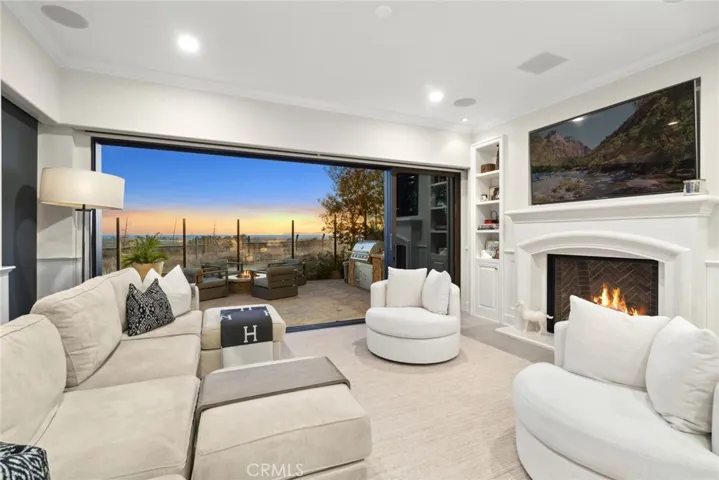 Expanded side of home opens up to year round views.