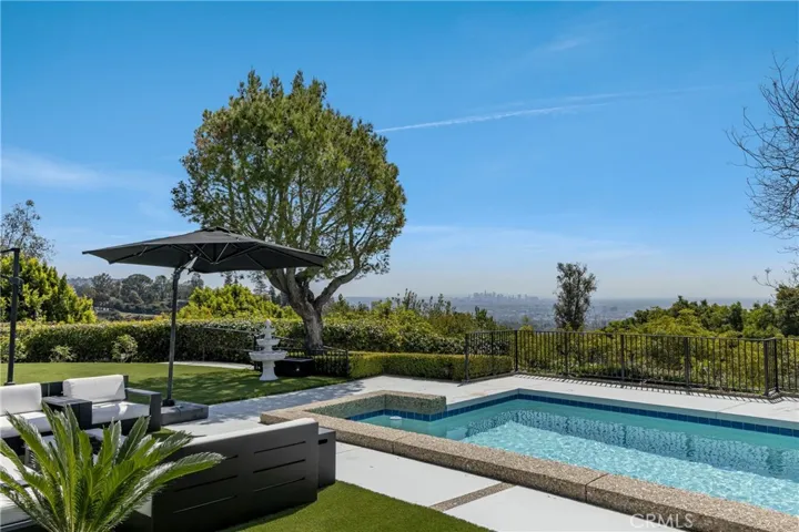 Pool with a view