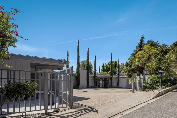 Street entrance gated
