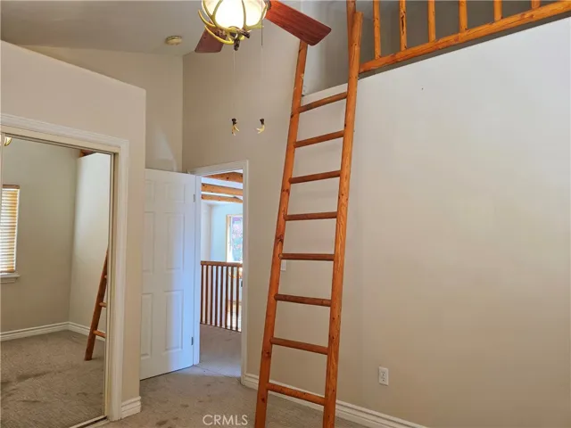 Bedroom 2 showing bonus loft