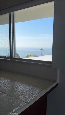 view from kitchen window - serene ocean