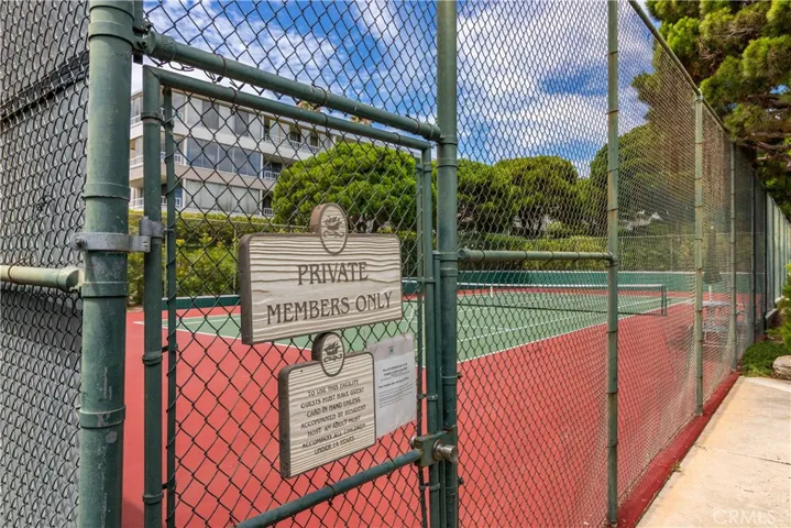 Two tennis courts