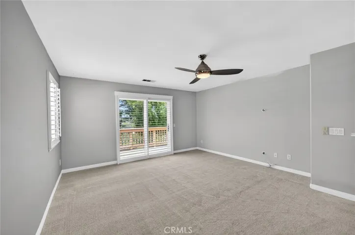 Primary bedroom with Balcony