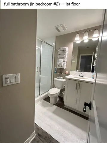 Bathroom 2 Downstairs - Full Bath