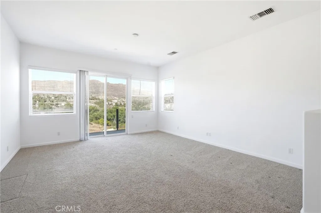 Master bedroom with a gorgeous balcony and unbelievable views