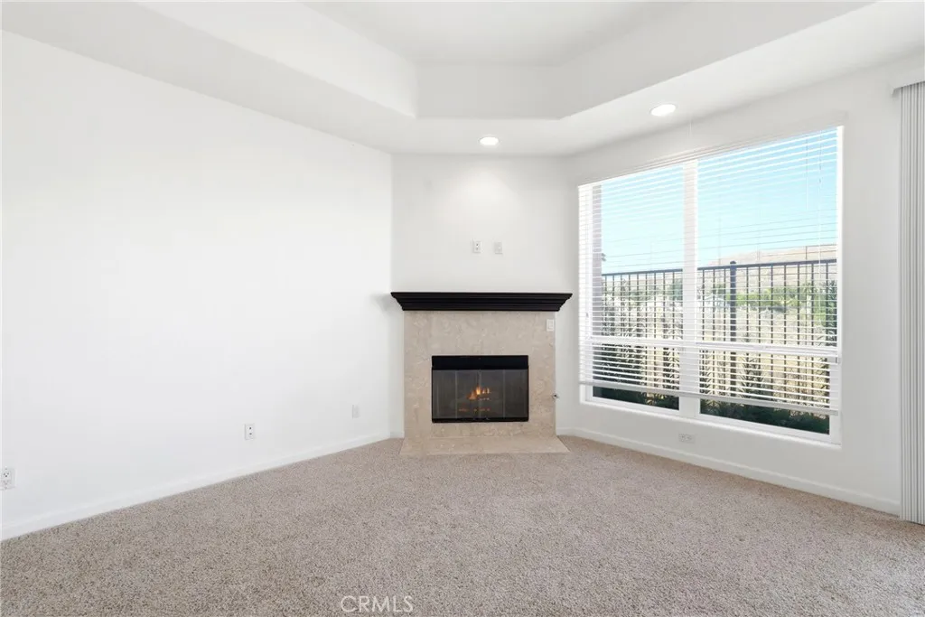Living Room with a fireplace